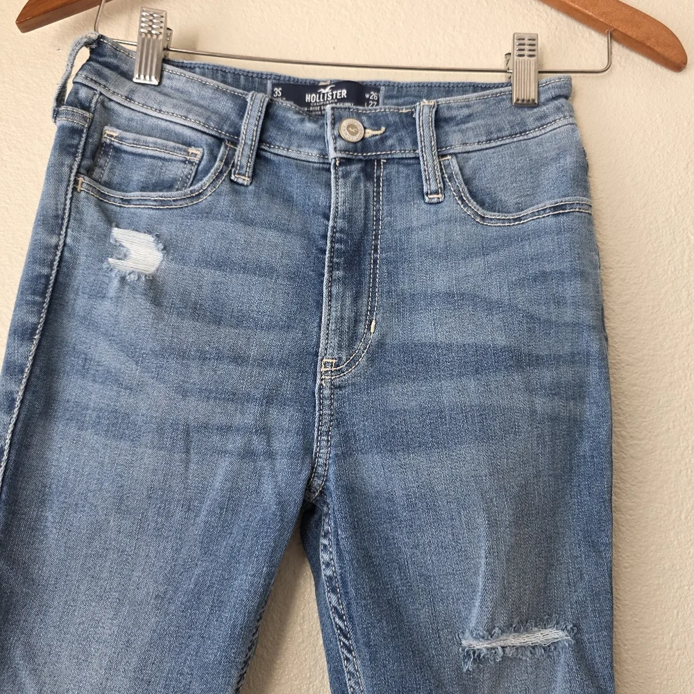 3S Hollister Jeans W26 L27 High Rise Super Skinny